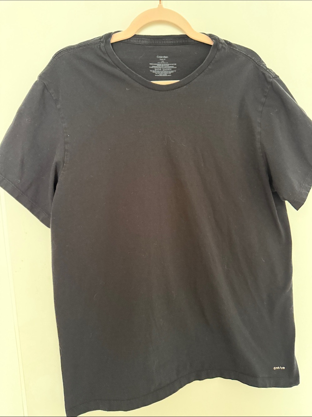 Calvin Klein Black Short Sleeve Classic Crew Tee